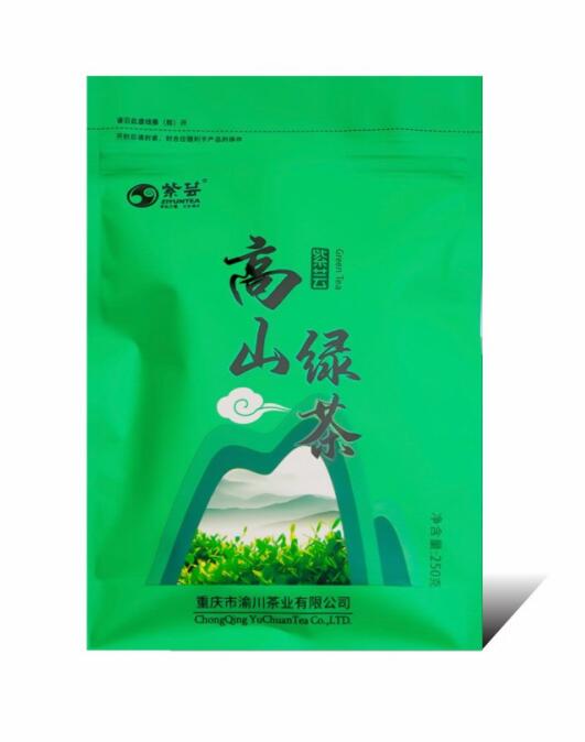 高山绿茶包装袋 八边封站立包装袋 茶叶自立袋 花茶包装袋 黑苦荞茶包装袋生产定制 厂家