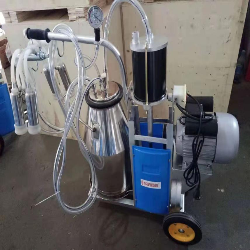 智冠挤羊奶机 不锈钢挤奶机 RL25型挤奶机铜芯11kW电机真空