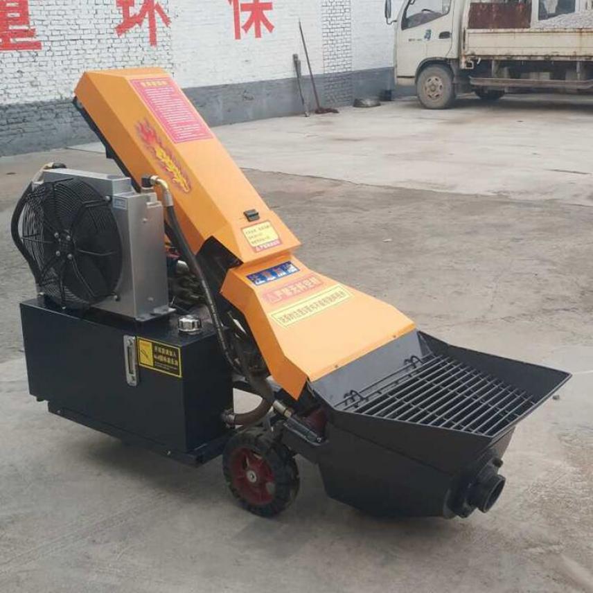 智冠混泥土输送泵 新型混泥土细石输送泵 小型泵送混凝土输送泵泵