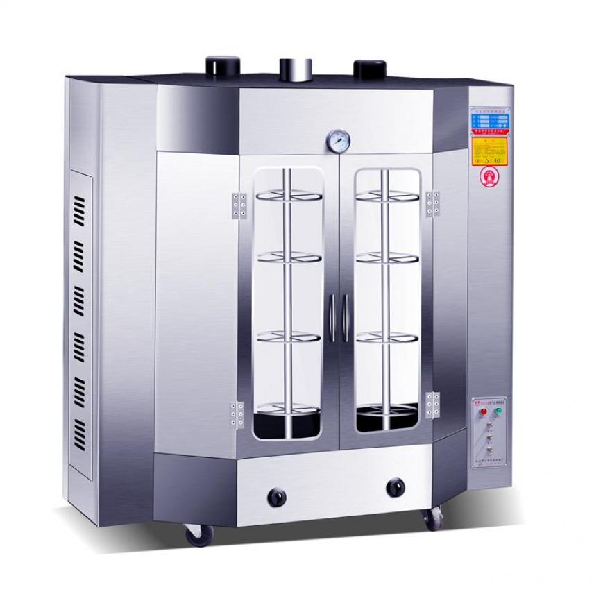 智冠电用烤鸭炉 旋转电烤鸭炉 旋转燃气烤鸭炉