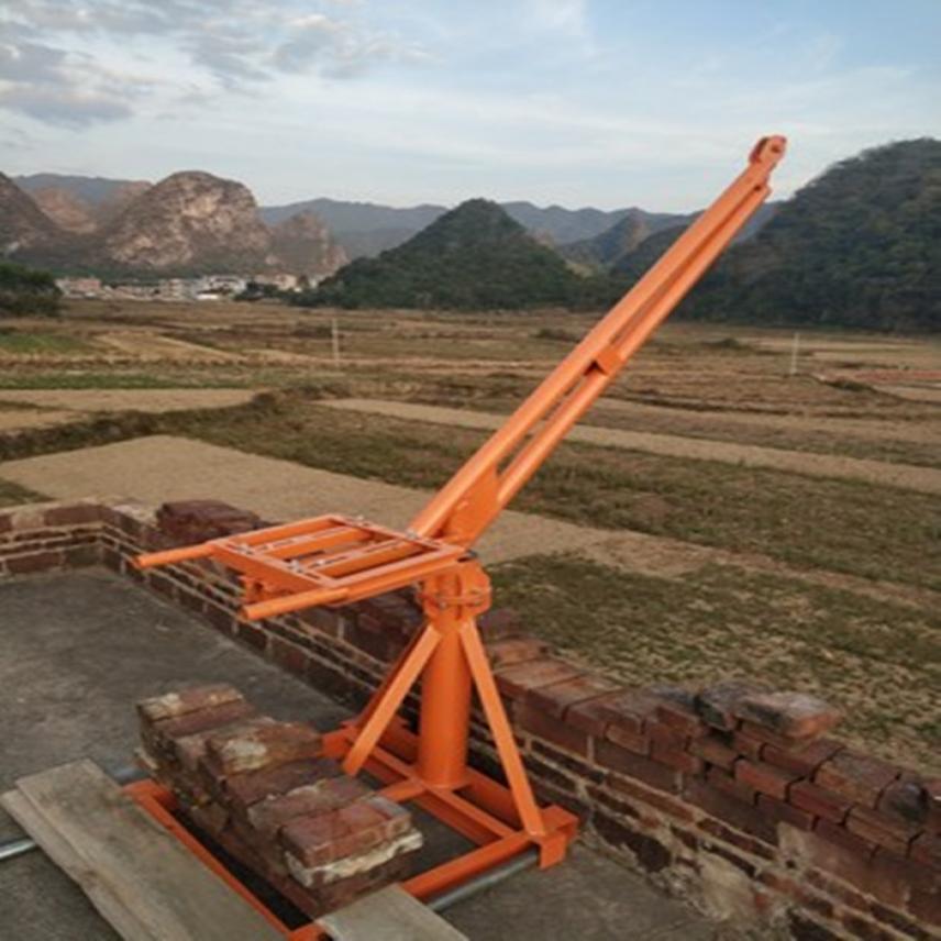 智冠移动小型吊机 单斗式提升机 工地物料提升机