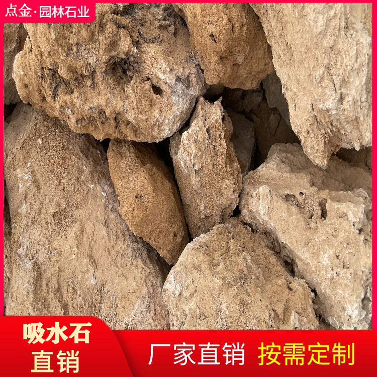 福建吸水石假山直销 景观吸水石 点金园林自采吸水石
