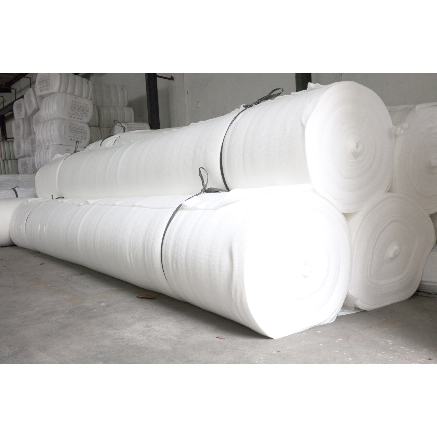 【自产】丙纶机织土工布300g编织土工布养护长丝短丝土工布200g