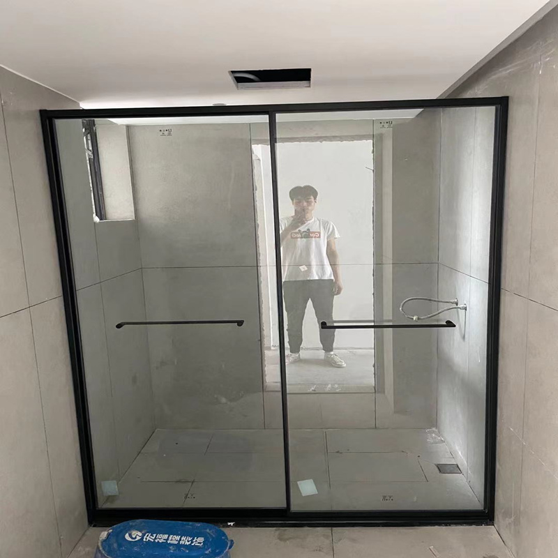 全包框玻璃隔断可以做淋浴房，阳台隔断，厨房隔断