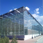 草莓采摘玻璃温室 生态玻璃温室餐厅 连栋玻璃温室预算
