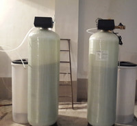 蒸汽锅炉软水器 钠离子交换器  FLECK全自动软水器现货销售