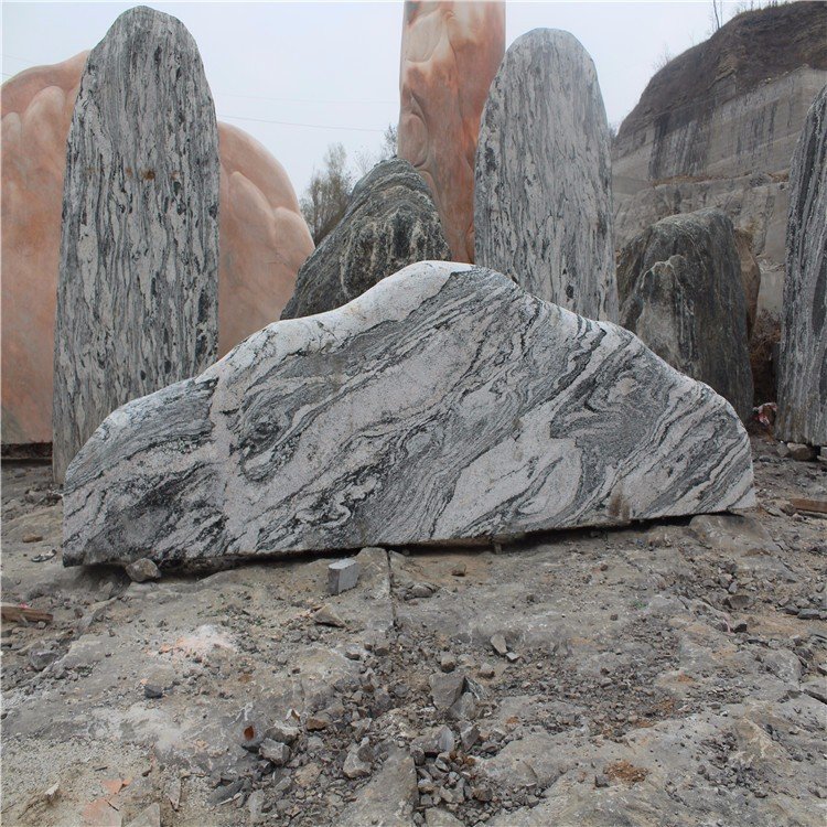 上海大型泰山石批发厂家 泰山石假山 景观石摆件 刻字石定制