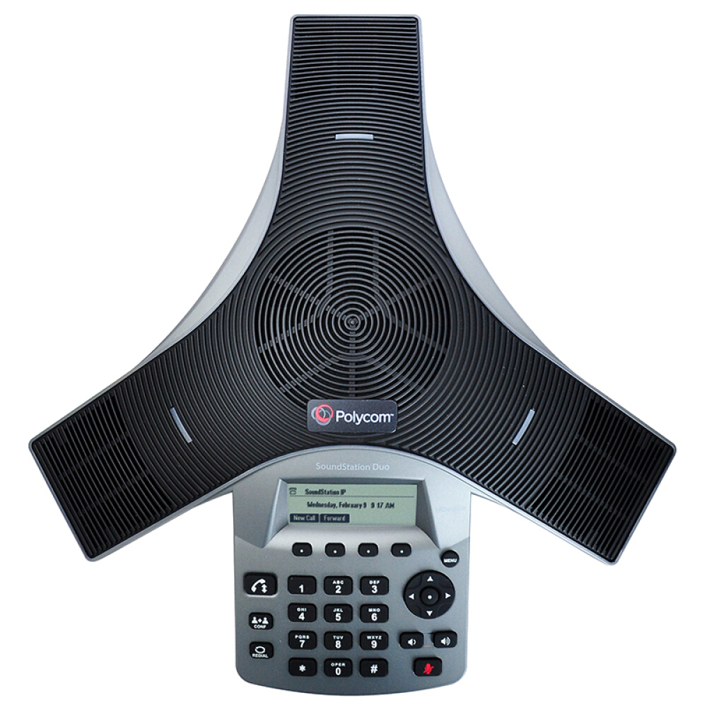 宝利通polycom PSTNIP双模视频会议系统 Duo标准会议电话机座机 高保真全向麦克风 