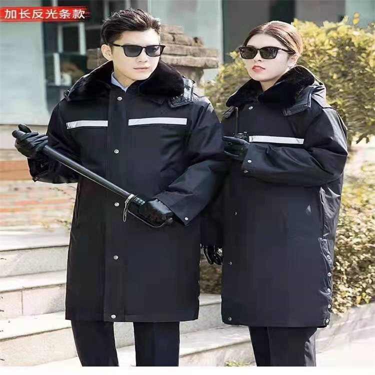 山东保安服批发定制   多功能棉服定做   物业保安服装定做批发