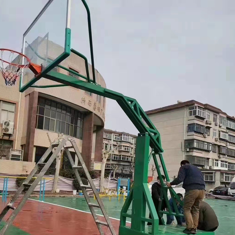 凹球篮球架 标准室外篮球架 户外健身器材凹箱篮球 河北发货 来电咨询
