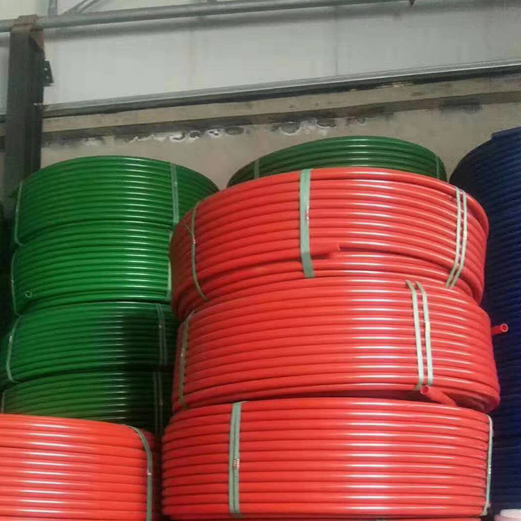 PE通讯三色子管 光缆地埋阻燃保护管 pe盘管光纤用硅芯管