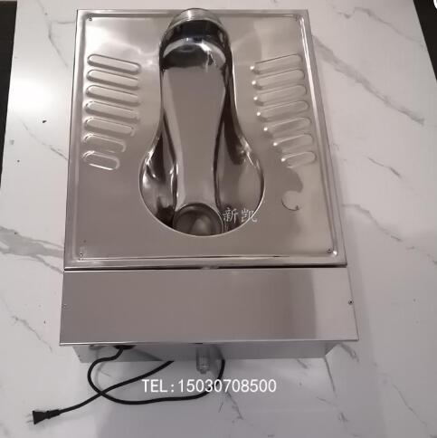 不锈钢单元式泡沫蹲便器供应暗藏式水箱电动强力冲水不锈钢蹲坑不锈钢蹲便器环保公厕泡沫式蹲便器