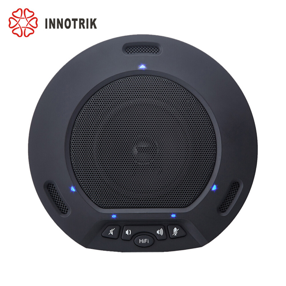 音络(INNOTRIK)USB视频会议全向麦克风 I-20可接手机 高清会议软件系统终端扬声器设备