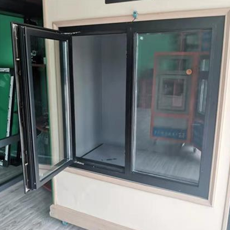铝合金门窗 氟碳喷涂 断桥铝平开窗 承接断桥铝系统门窗工程 可按需定制