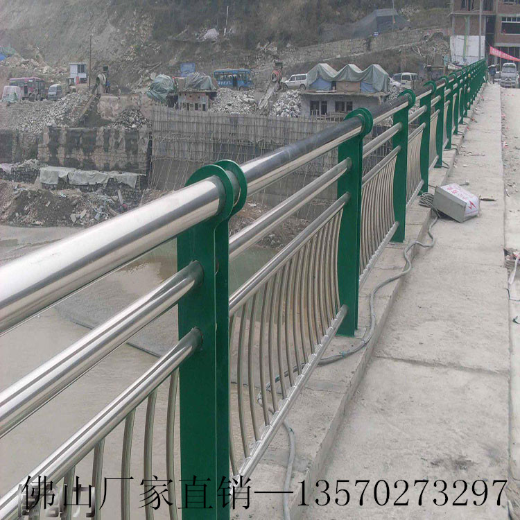 定制河道护栏 景观桥梁护栏厂家批发 河边防护栏杆公路景观护栏