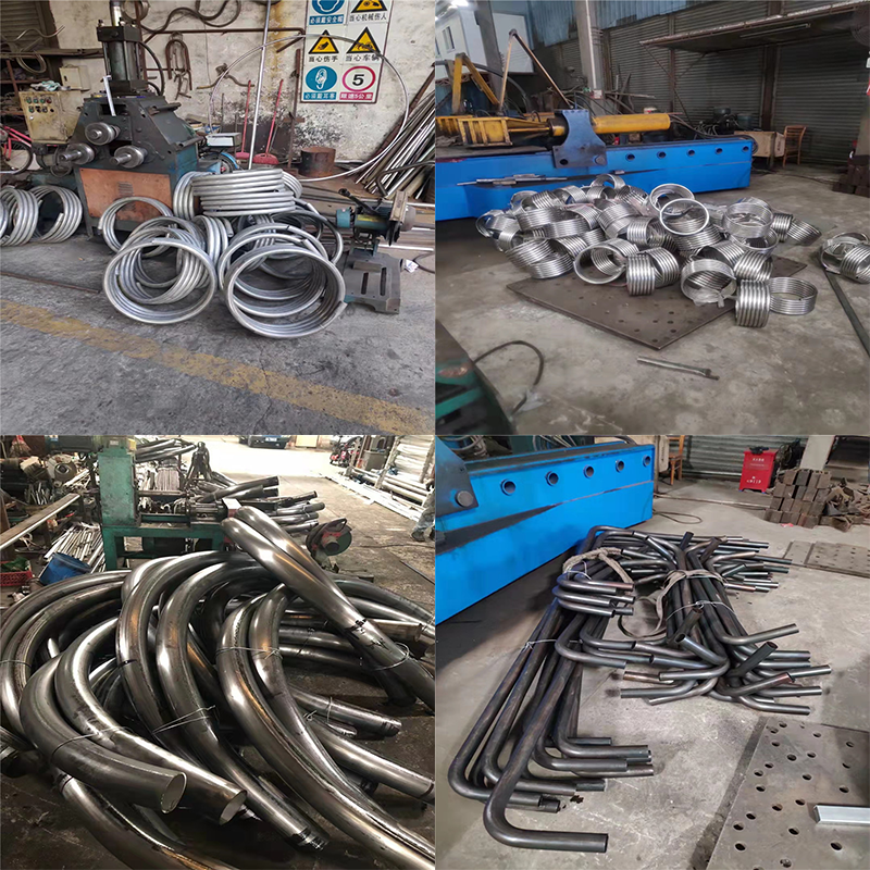 不锈钢无缝管内抛弯管盘圆U型L型各类异型弯管定制