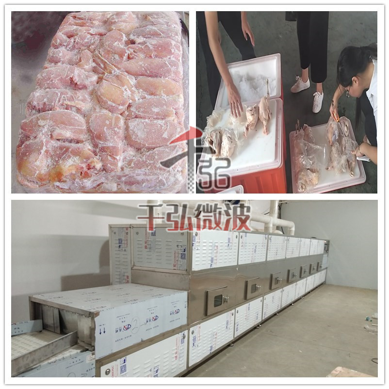 微波解冻设备，千弘定制微波解冻设备 技术先进，铸造产品质量
