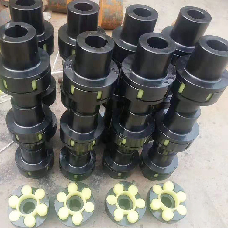 梅花型联轴器45号钢爪式ML联轴器崛起机械可定制