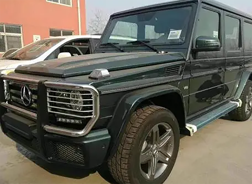 上海豪车租赁 奔驰 G500 老款 梦达汽车
