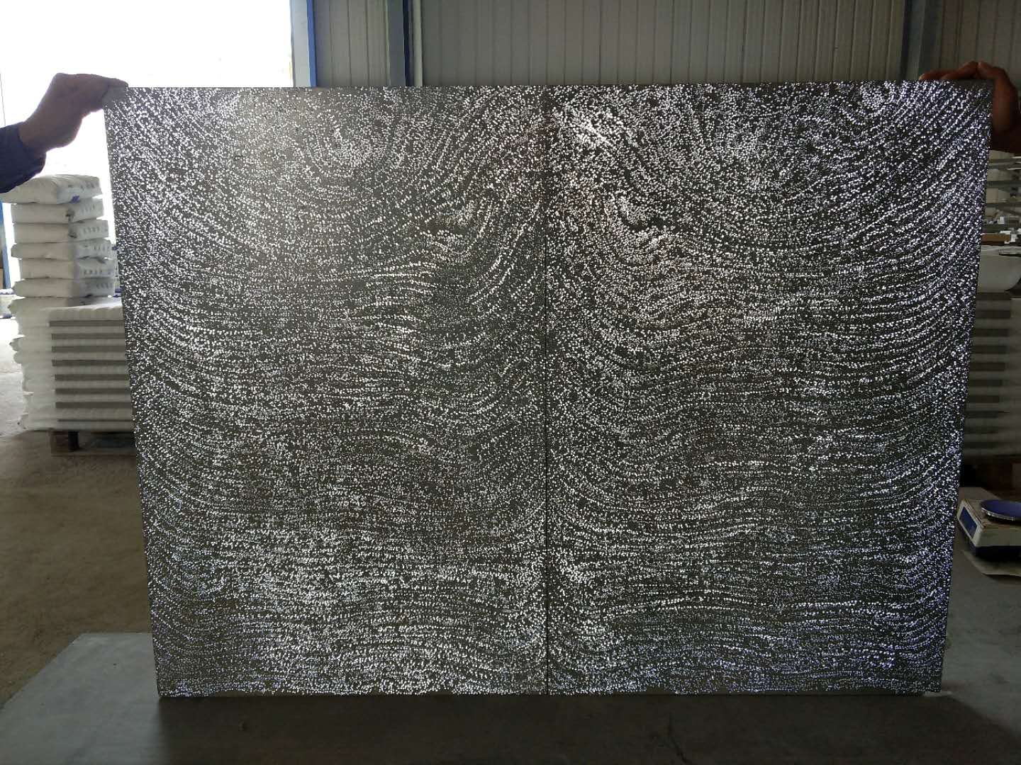 网红光纤透光混凝土板 发光水泥透明透光 艺术水泥预制板