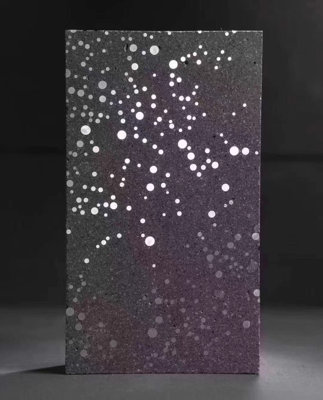 透光清水混凝土板星空装饰板艺术水泥板新型板材异形制作发光挂板