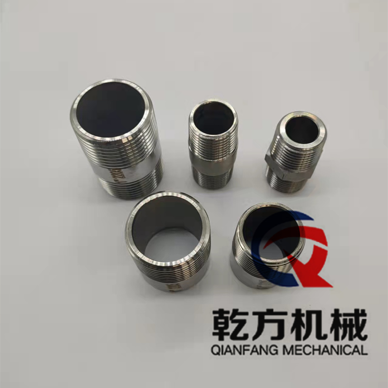 工厂订做F51/F53/904L/哈氏合金C-276/254/TA2钛材单头/双头外丝 内丝接头 