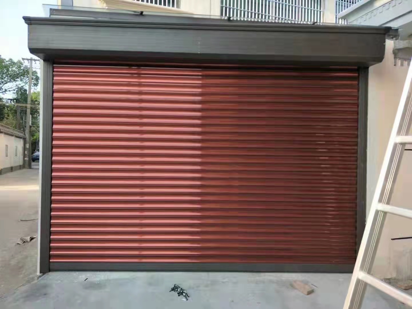 济南天桥区电动卷帘门 车库门遥控器 济南铝合金卷帘门定制安装  工业卷帘门  遥控车库门维修