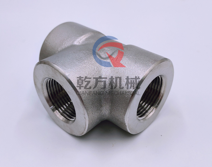 304 316L不锈钢内丝三通 内螺纹三通 三通管接头