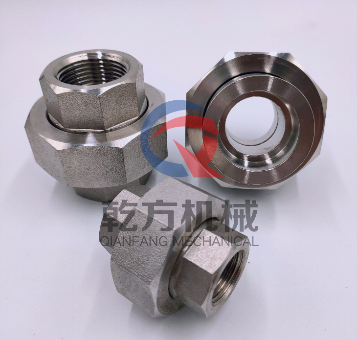 不锈钢内丝活接 2205/316L/304材质内丝活接 浙江温州工厂