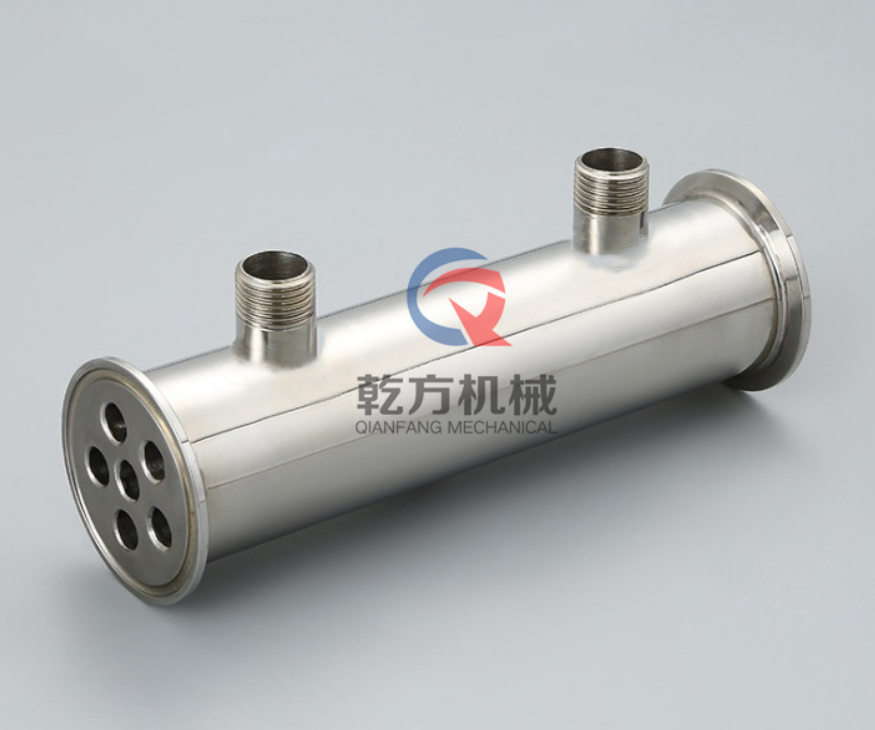 外丝卫生级不锈钢冷凝器 蒸发器 水冷却器 冷凝器水冷器