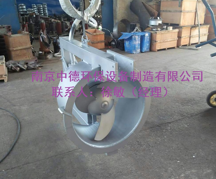 QJB-W潜水回流泵安装高度及外形尺寸；中德不锈钢潜水过墙泵结构及应用介绍