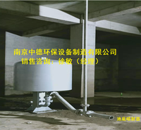 销售智能池底喷射器厂家；雨水调蓄池池底喷射器使用环境及安装示意图