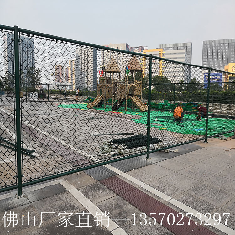 文昌临时圈地护栏网价格 海口光伏电站防护网 镀锌勾花网厂家