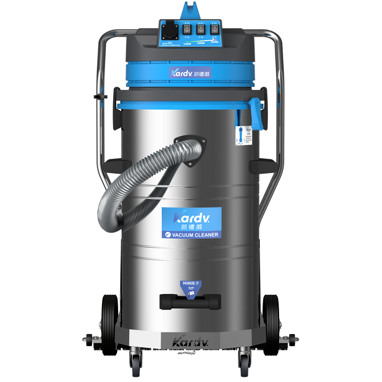 凯德威吸尘器DL-3078P三马达220V边推边吸干湿两用工业吸尘器