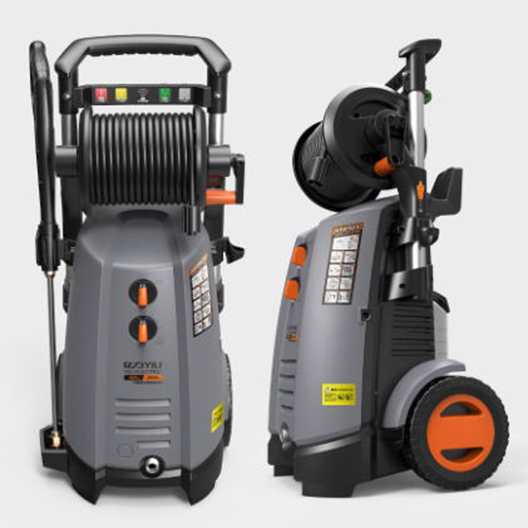 亿力高压清洗机YLQ7580G-180B自吸两用全铜感应电机220V大功率3千瓦洗车机