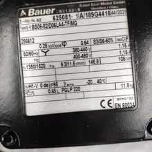 Bauer减速电机BS06-44V/D08MA4/C1/SP