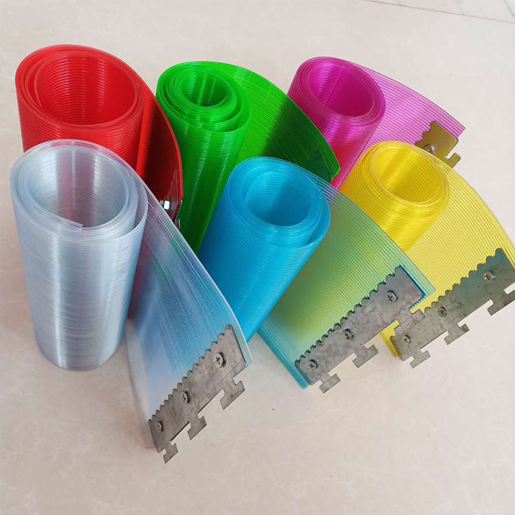 手撕PVC塑料门帘 可以撕开的软帘 彩色可按需定制