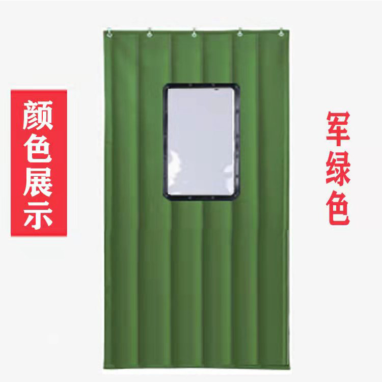 冬季家用挡风棉门帘 隔断挡寒双层保暖商场保温帘