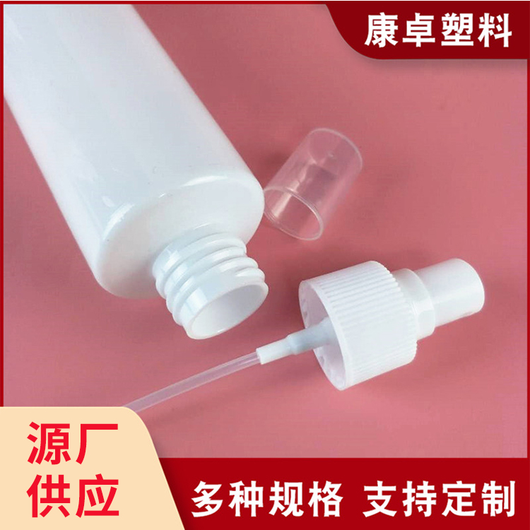 厂家批发pet60ml100ml透明塑料喷雾瓶酒精消毒分装瓶子爽肤水喷瓶
