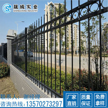 河源园林社区围墙护栏 江门厂区铁艺护栏 隔离栏杆厂家批发