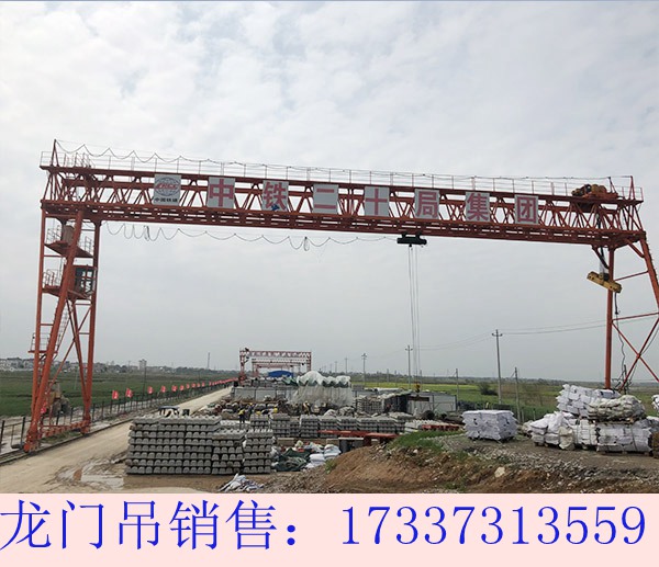 浙江湖州龙门吊厂家多次从客户建议找到灵感