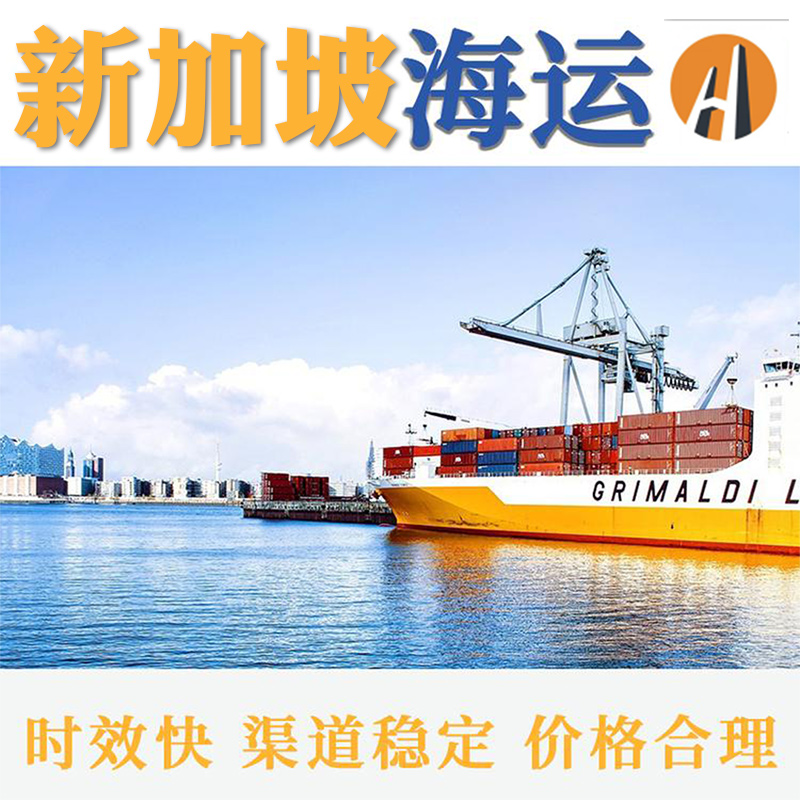 广州出口一台设备海运至新加坡货运代理公司