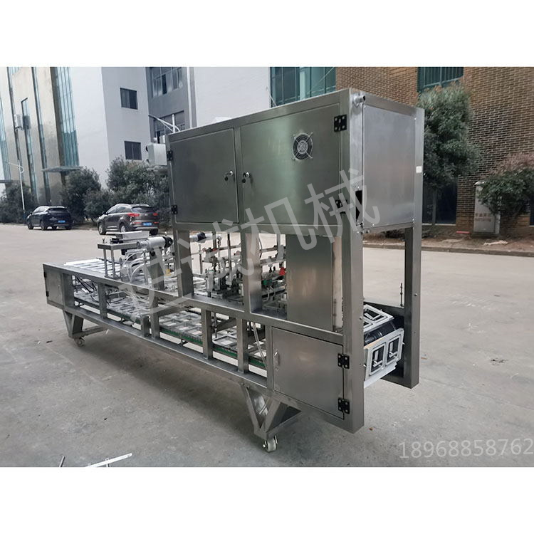 进诚供应酱料充填封口机 卷膜火锅底料灌装封口设备定制