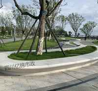 无机石UHPC混凝土坐凳花坛花箱户外花盆摆件厂家直销
