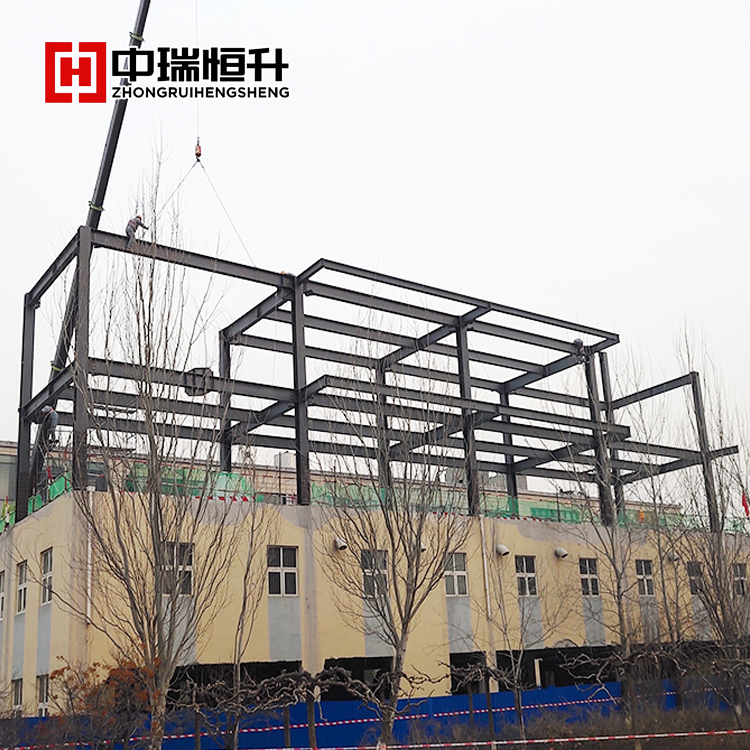 按需实际需求定制建筑加层钢结构框架 