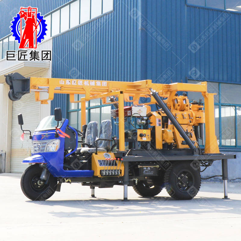 巨匠XYC-200A三轮车载液压岩芯钻机 大型路面钻孔灌浆设备