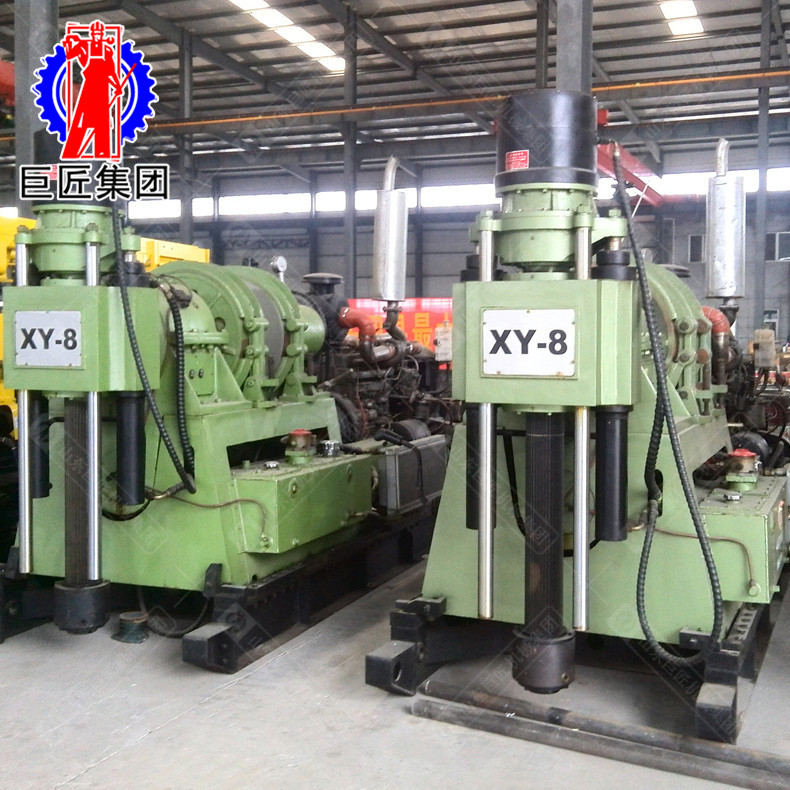 华夏巨匠XY-8液压岩芯钻机 2000型深孔勘探钻机 大型液压工程钻机