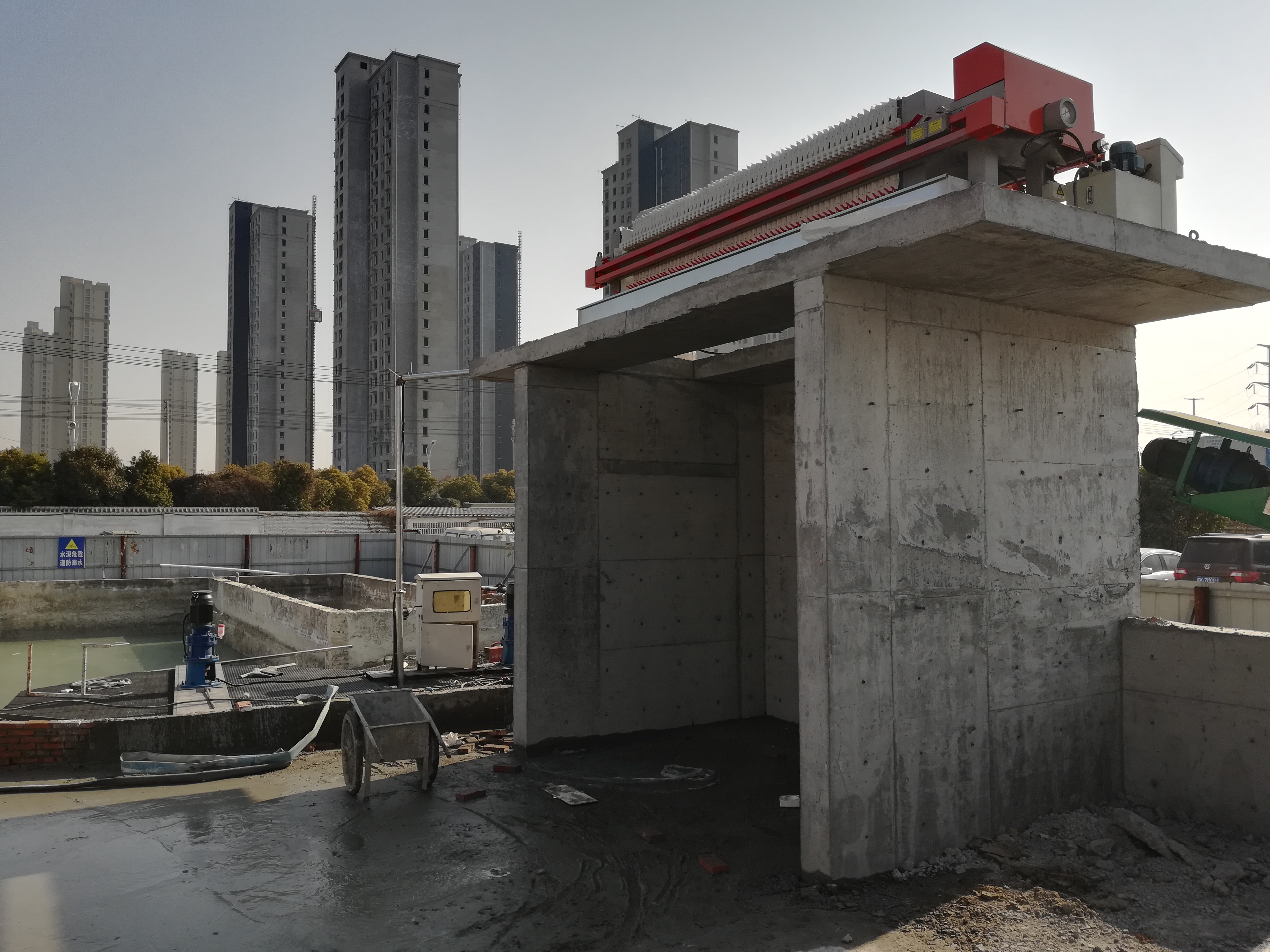 包头厢式压滤机  搅拌站污水循环利用  免费提供场地设计方案  
