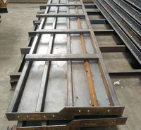  高速公路防撞墙模具 混凝土防护墙模具 打磨到位易操作 凯亚模具