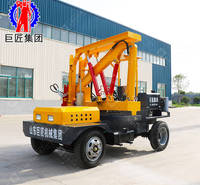 华夏巨匠DZL型小四轮护栏打桩机 高速公路波形护栏打桩机
